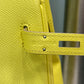 HERMÈS Birkin 30 Epsom Yellow Lime Palladium Hardware