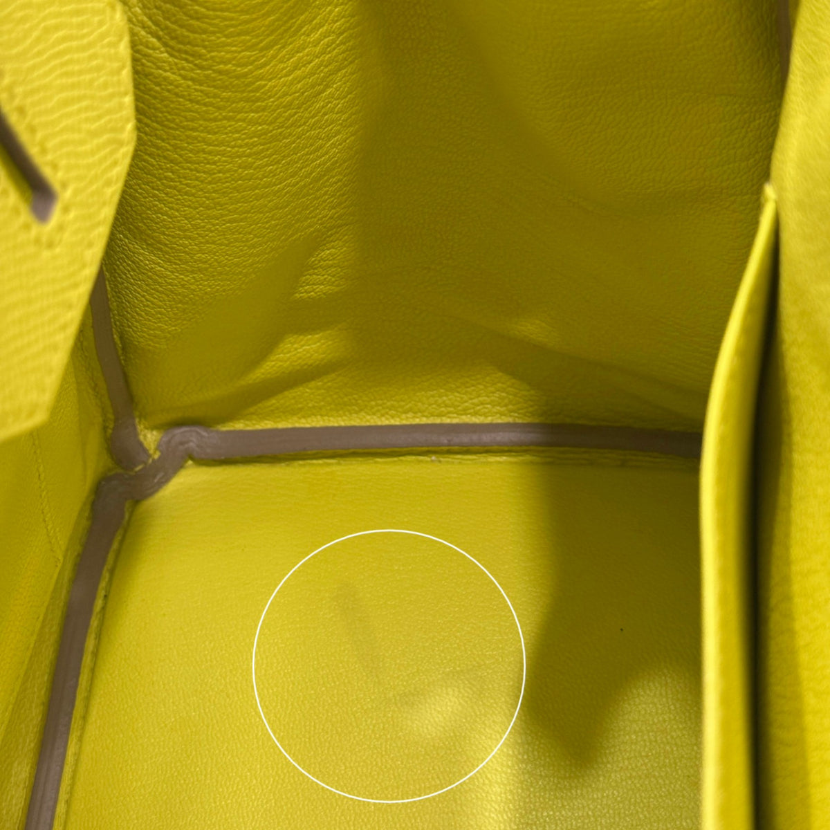 HERMÈS Birkin 30 Epsom Yellow Lime Palladium Hardware