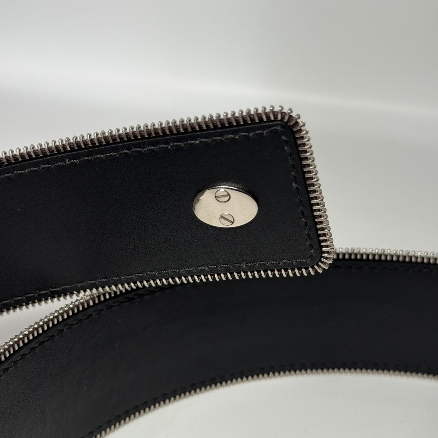 CHANEL Green Silver Belt