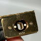 CHANEL CC Black Leather Scrunch Belt