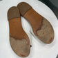 LOUIS VUITTON White Lock It Leather Sandals Sz 38