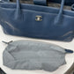CHANEL Executive Cerf Tote Navy