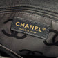 CHANEL Vintage Mini CC Canvas Tote -Black
