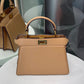 FENDI Peekaboo ISeeU Petit - Camel