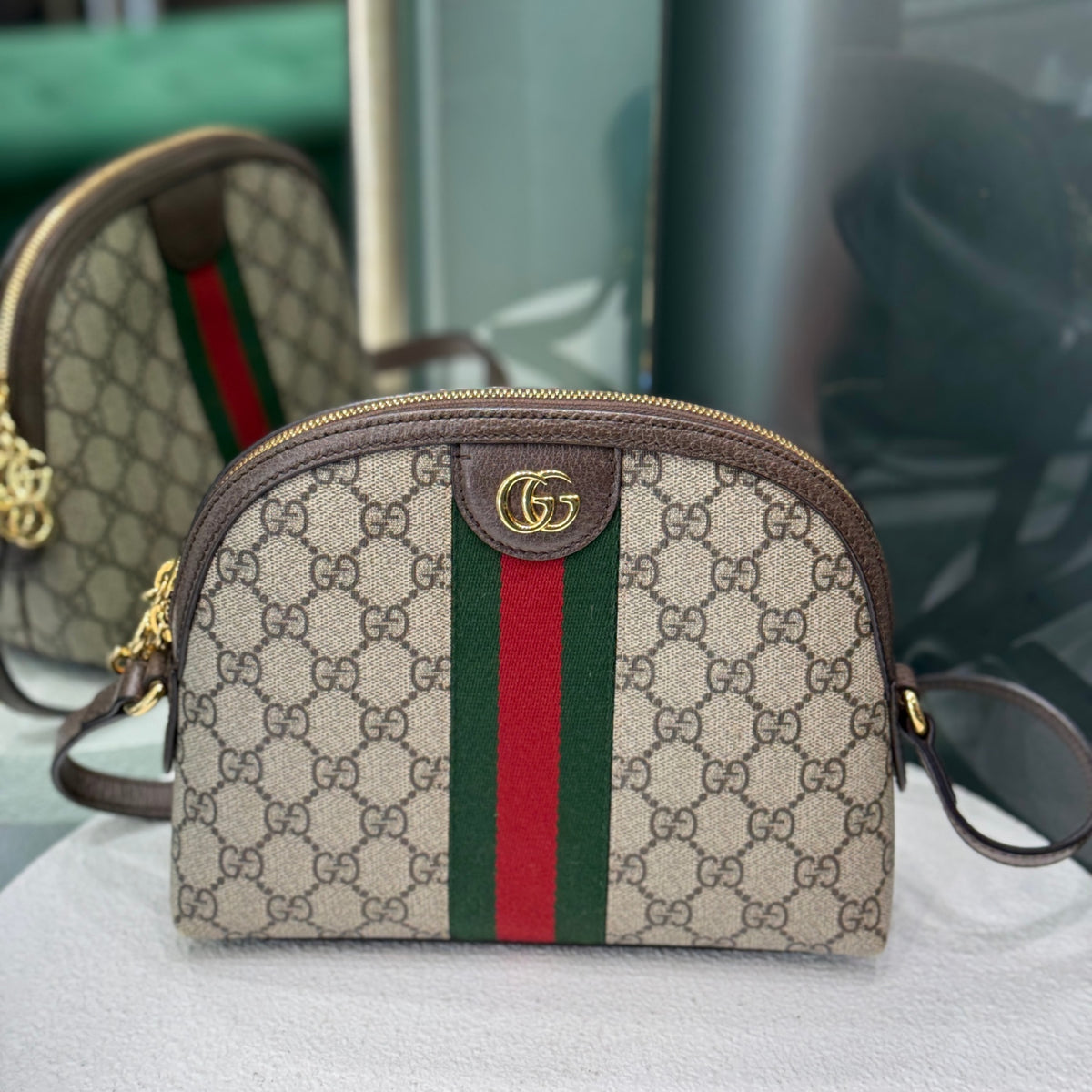 GUCCI Ophidia GG Supreme Coated Canvas - Small