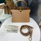 FENDI Peekaboo ISeeU Petit - Camel