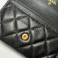 CHANEL Classic Card Holder Caviar Black