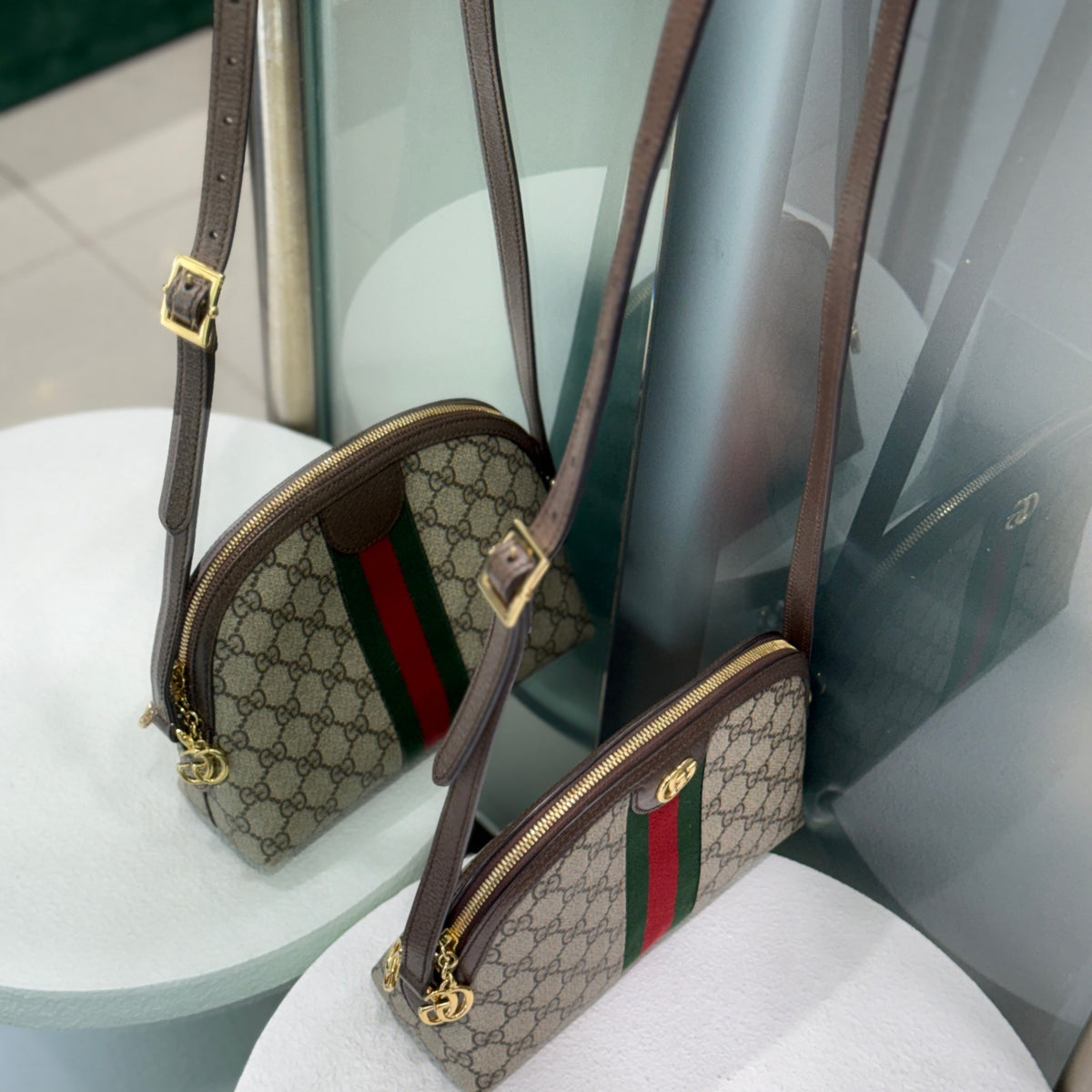 GUCCI Ophidia GG Supreme Coated Canvas - Small