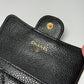 CHANEL Classic Card Holder Caviar Black