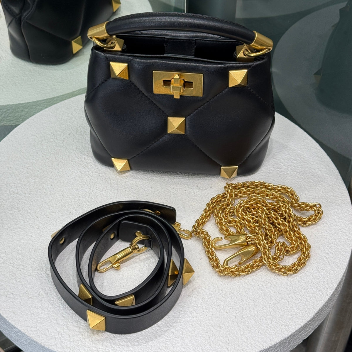 VALENTINO Mini Roman Stud Crossbody