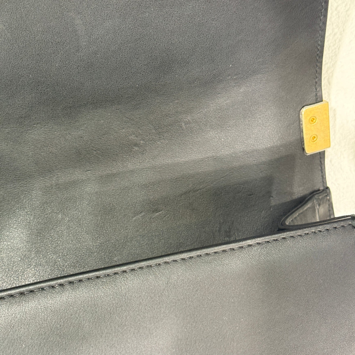 CHANEL Boy Medium Lambskin Black GHW