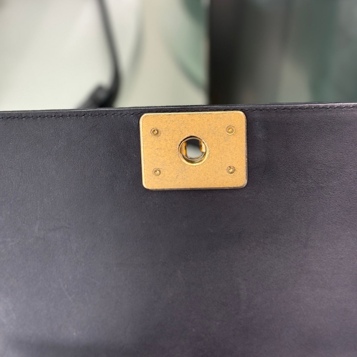 CHANEL Boy Medium Lambskin Black GHW