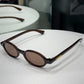 BOTTEGA VENETA Chocolate Round Lens Sunglasses