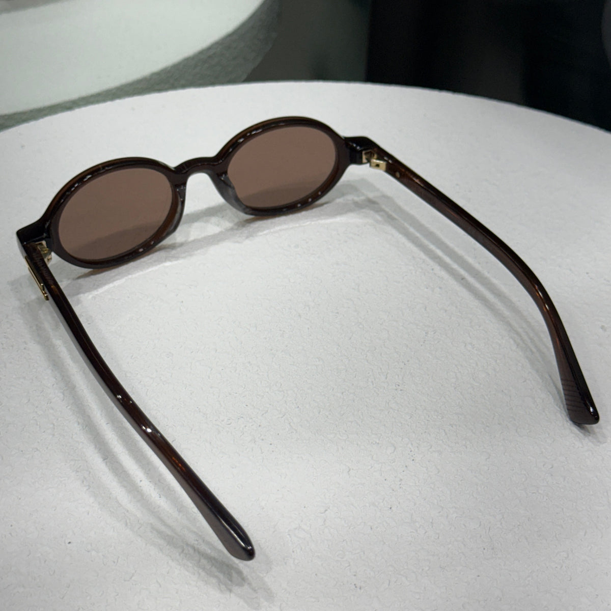 BOTTEGA VENETA Chocolate Round Lens Sunglasses