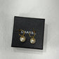 CHANEL Vintage Pearl Earrings