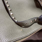 VALENTINO Olive Green Rockstud Tote