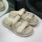 DIOR Creme Velcro Sandals Sz 36