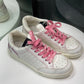 CHANEL White Sneakers Sz 36