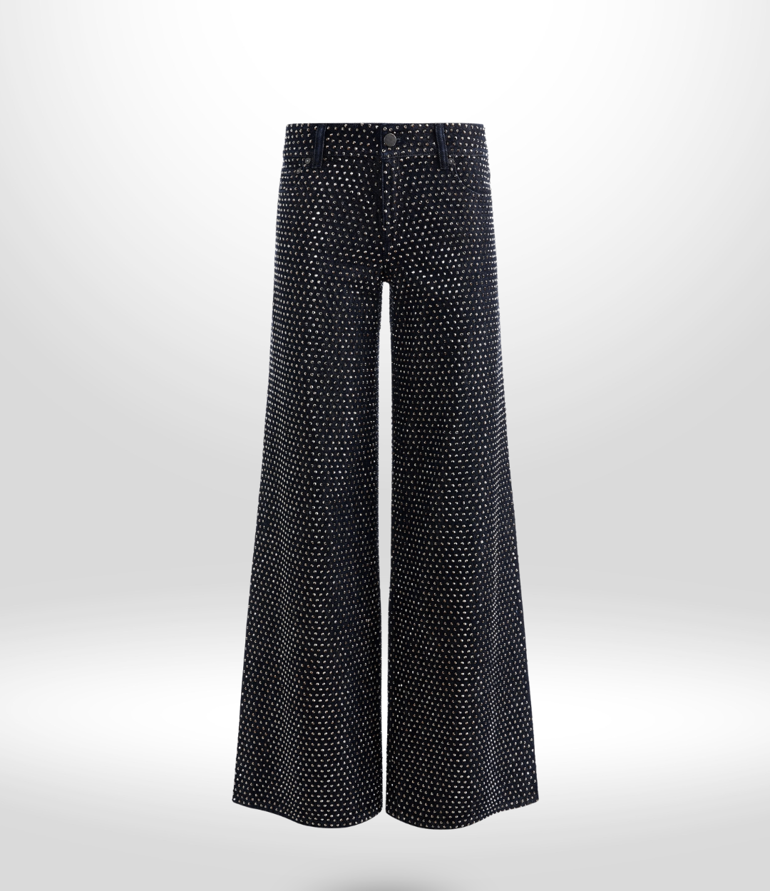 ALICE + OLIVIA Rhinestone Dark Denim Jeans Sz 25