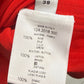 GIVENCHY Red Silk Top Size 38