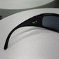 CHANEL Vintage Shield Sunglasses Black with Case