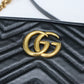 GUCCI GG Marmont Small Camera Crossbody Bag - Black