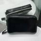 PRADA Spazzolato Brique Crossbody Black