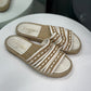 CHANEL Chain Flats Sz 36
