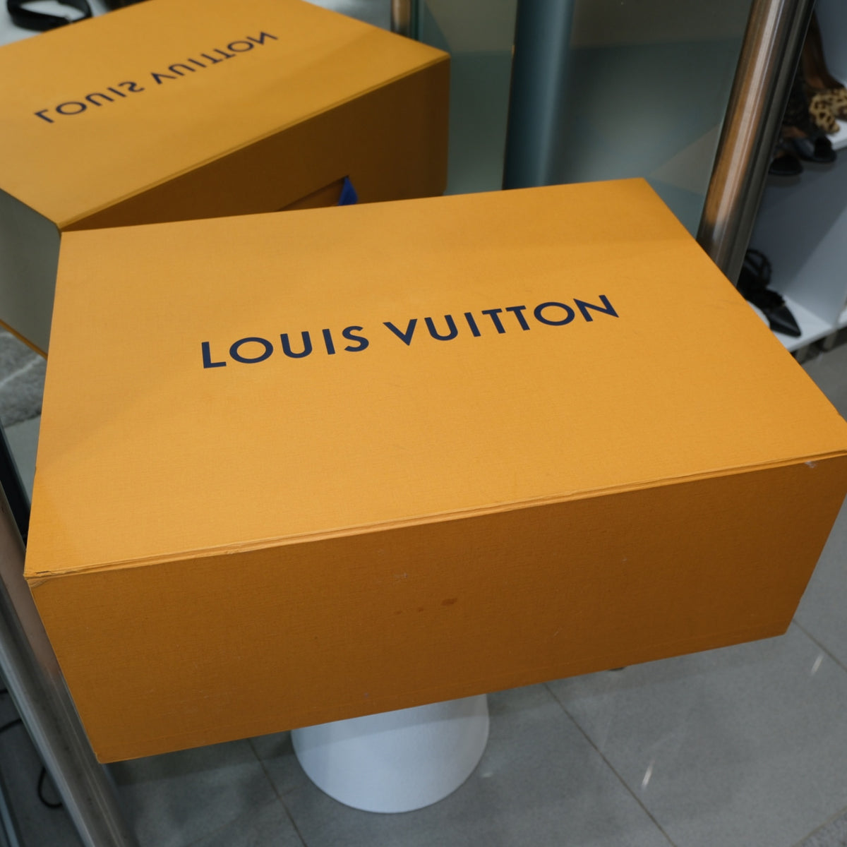 LOUIS VUITTON Keepall Bandouliere 50 Damier Graphite Stamps Animals Weekend Bag