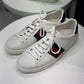 GUCCI Red Stripe Sneakers Sz 38