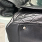 CHANEL Boy Bag Antik Large Quilted Lambskin Black