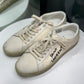 SAINT LAURENT Distressed Sneakers Sz 38