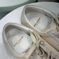 SAINT LAURENT Distressed Sneakers Sz 38