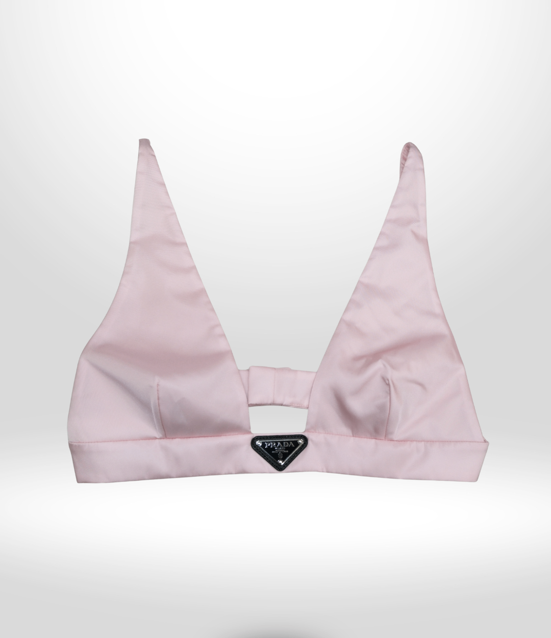 PRADA Pink Re-Nylon Bralette & Shorts Set Sz XS