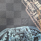 LOUIS VUITTON Keepall Bandouliere 50 Damier Graphite Stamps Animals Weekend Bag