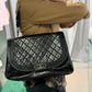CHANEL Boy Bag Antik Large Quilted Lambskin Black