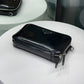 PRADA Spazzolato Brique Crossbody Black