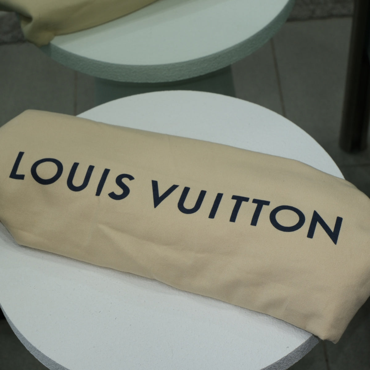 LOUIS VUITTON Keepall Bandouliere 50 Damier Graphite Stamps Animals Weekend Bag