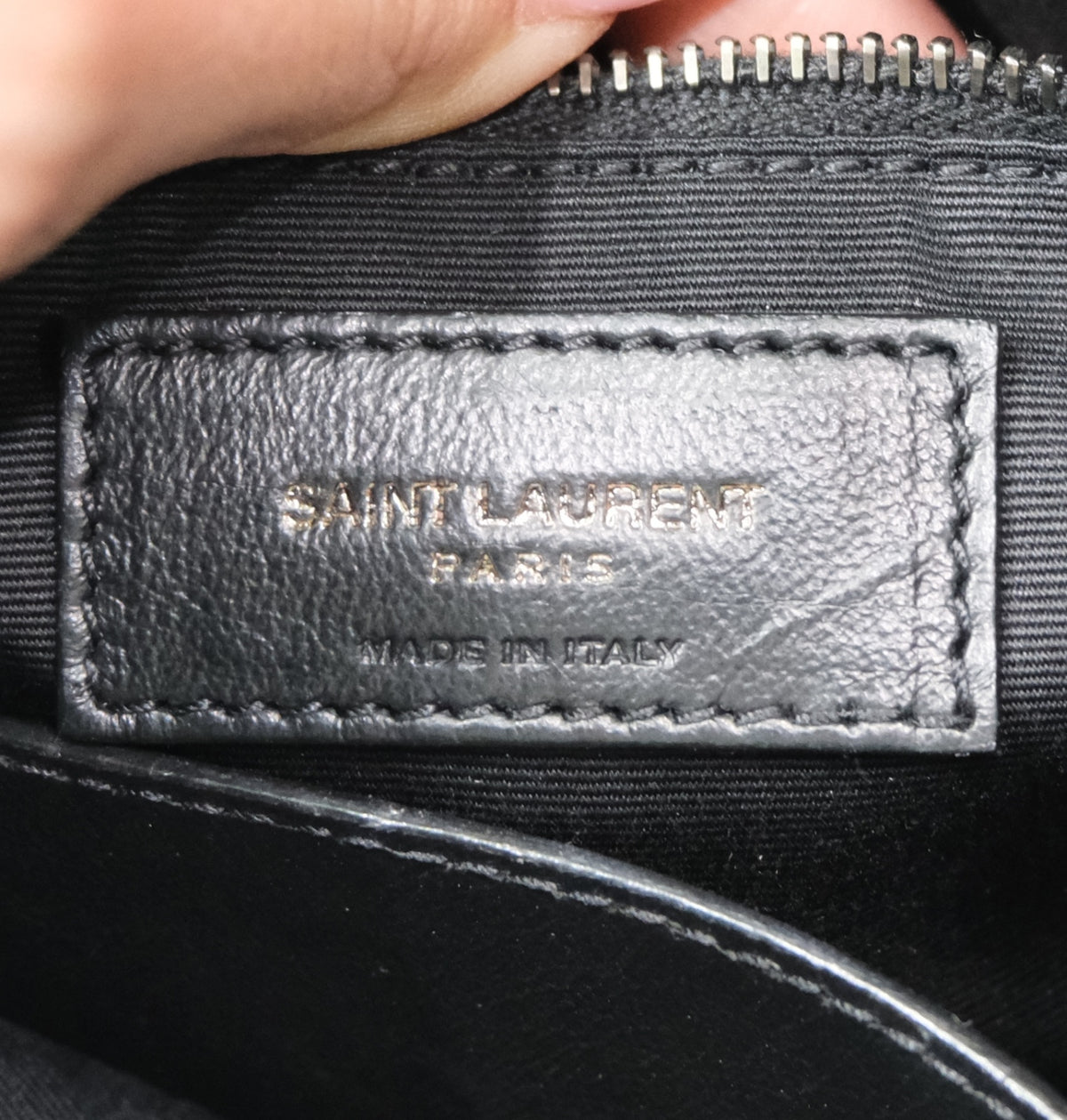 SAINT LAURENT Niki Shopping Tote -Ivory
