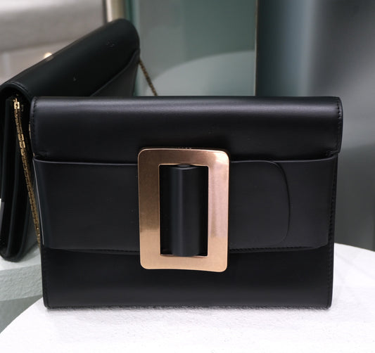 BOYY Small Buckle Clutch Black