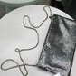 EDWARD MELLER Glomesh Silver Clutch