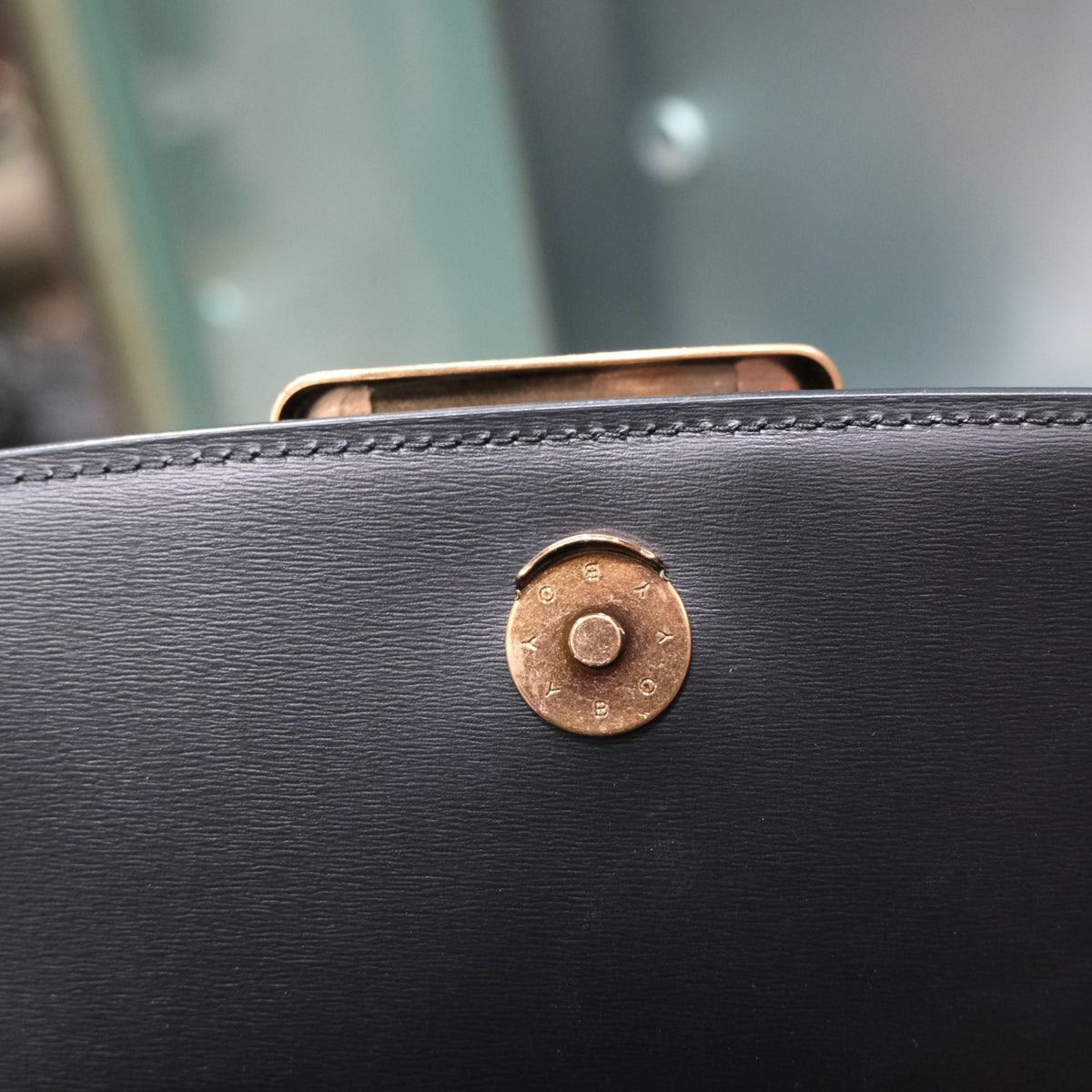 BOYY Small Buckle Clutch Black