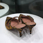ZIMMERMANN Tiger Print Kitten Heels Sz 38