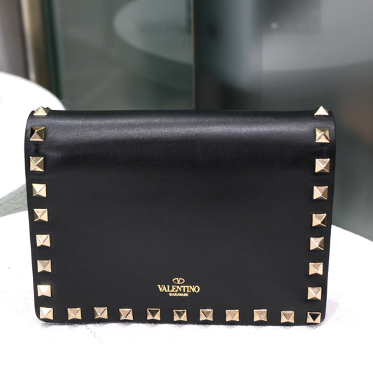 VALENTINO Rockstud Mini Black WOC