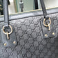 GUCCI Guccissima Leather Interlocking GG Charm Tote