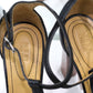 SEE BY CHLOE Black Leather Platform Heels Sz 39