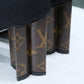 LOUIS VUITTON Black Sock Boots Sz 39