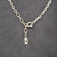 DIOR Silver Acorn Bead Chain Necklace