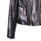 SAINT LAURENT Leather Black Biker Jacket