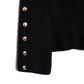 CHANEL Sweater with Gold CC buttons